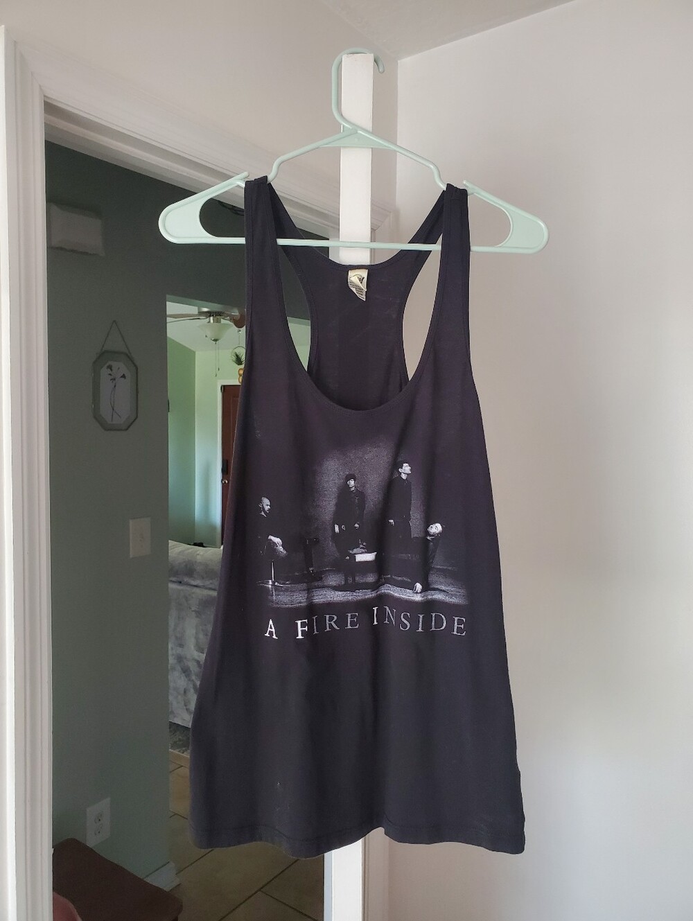 AFI Band Portrait Print Tank Top